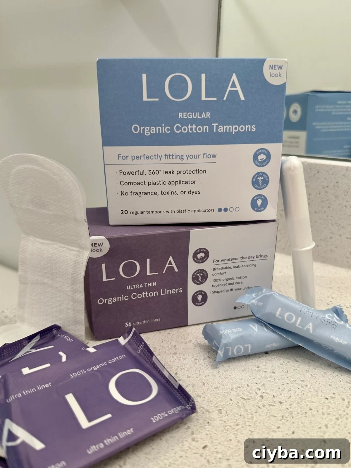 non-toxic organic pads and tampons from Lola on TheFiltery.com