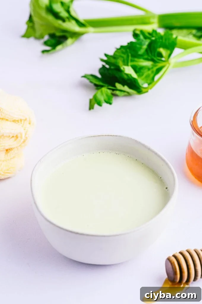 Revitalize Hair with a Homemade Celery Mask for Shine and Growth 8 homemade celery hair mask