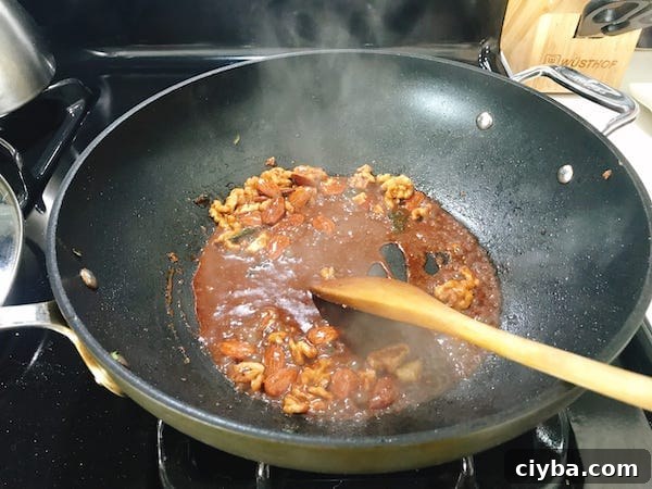Sautéed Swiss Chard with Chickpea Miso Butter Recipe 10 Reduce liquid from the Chard