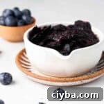 dried blueberries in a bowl