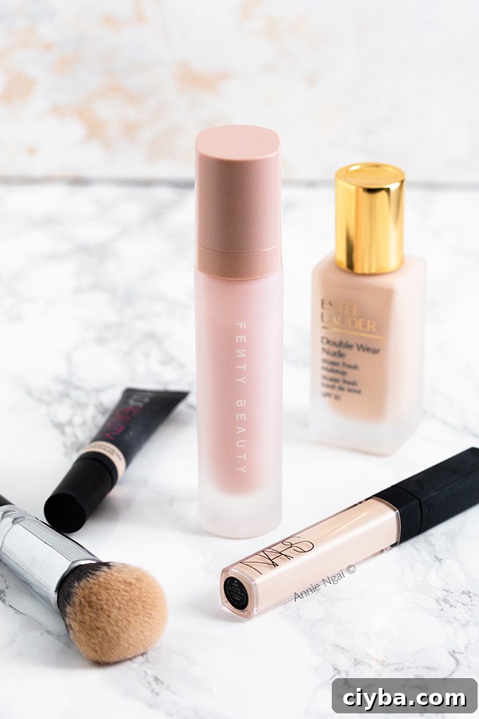 Fenty Beauty Pro Filt’r Hydrating Primer: Full Review & Wear Test 2 Fenty Beauty Pro Filt'r Hydrating Primer Review | Annie's Noms