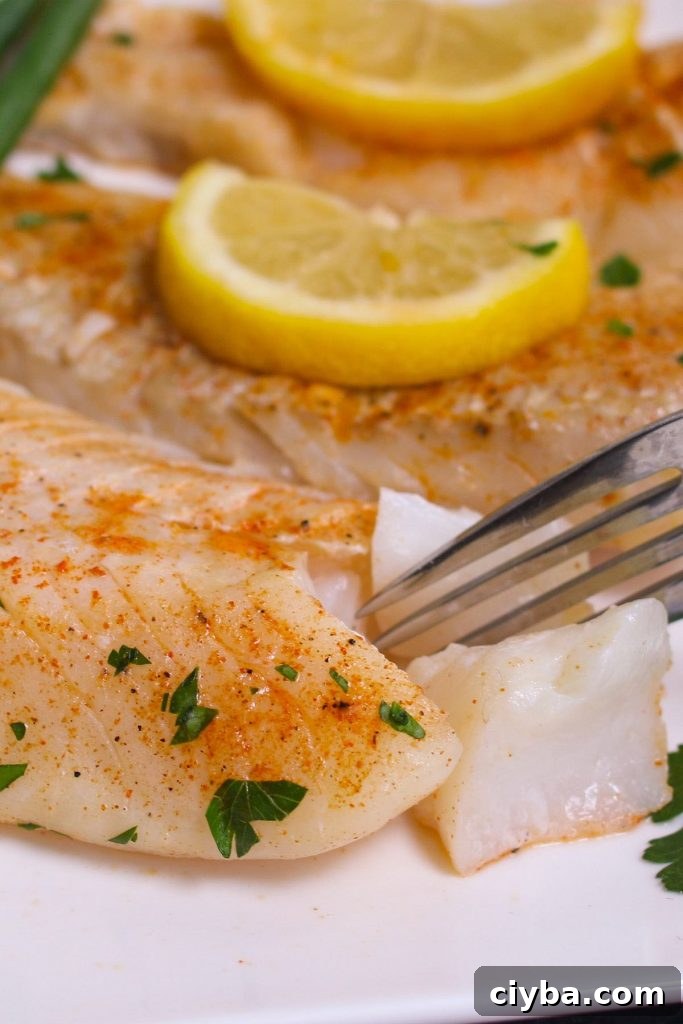 Lemon Garlic Sous Vide Cod
