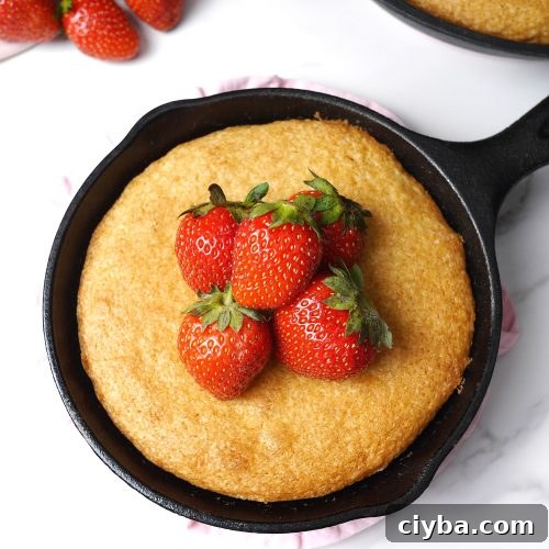 Amish Strawberry Shortcake Skillet