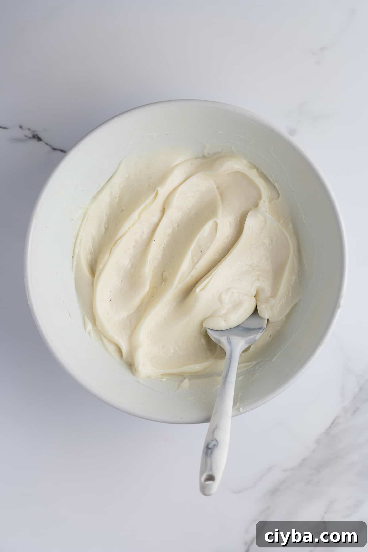 Diplomat Cream Recipe: Smooth Creme Diplomate for Pastries 4 Ready creme Diplomate in a bowl