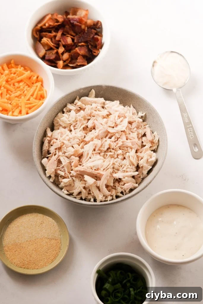 low carb chicken salad ingredients