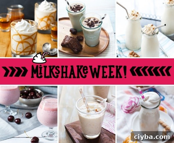#MilkshakeWeek Collage