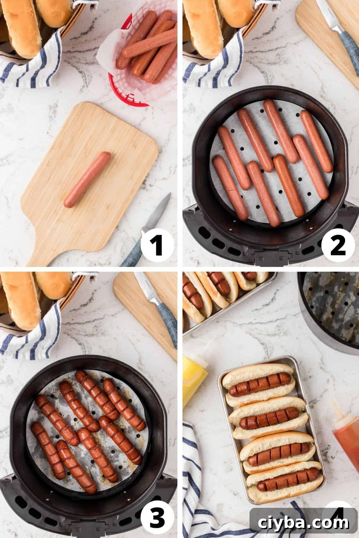 Crispy Air Fryer Hot Dogs: Quick Recipe for Perfect Results 4 img 14709 6