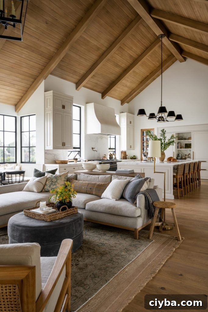 a warm white kitchen in 2023