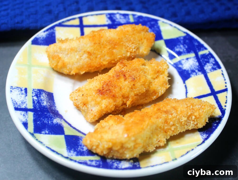 Crispy Baked Keto Chicken Tenders with Almond Flour Coating 6 Keto Baked Chicken Tenders5