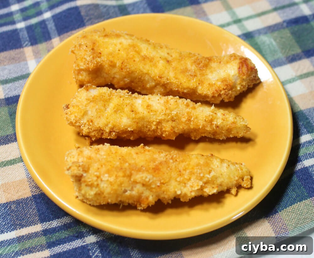 Crispy Baked Keto Chicken Tenders with Almond Flour Coating 7 Keto Baked Chicken Tenders6