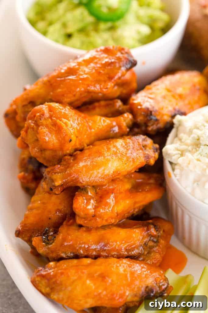 Crispy Air Fryer Buffalo Chicken Wings Recipe 2 Air Fryer Buffalo Chicken Wings