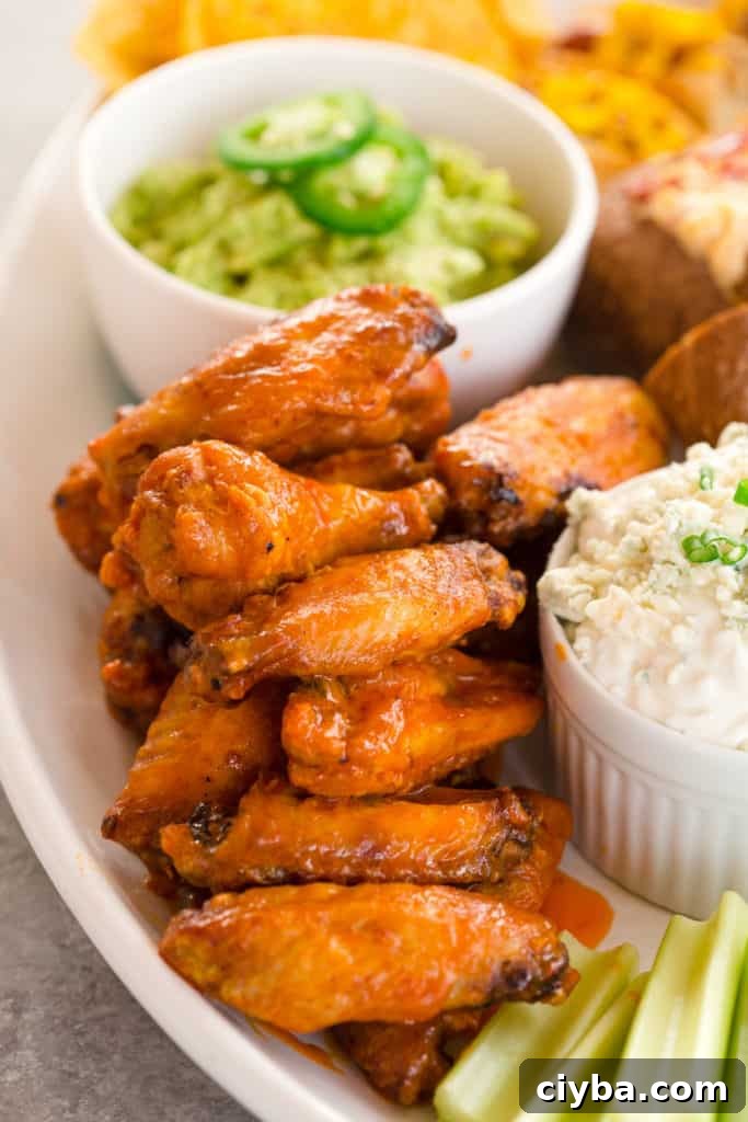Crispy Air Fryer Buffalo Chicken Wings Recipe 3 Air Fryer Buffalo Chicken Wings