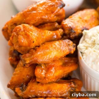 Crispy Air Fryer Buffalo Chicken Wings Recipe 6 Air Fryer Buffalo Chicken Wings