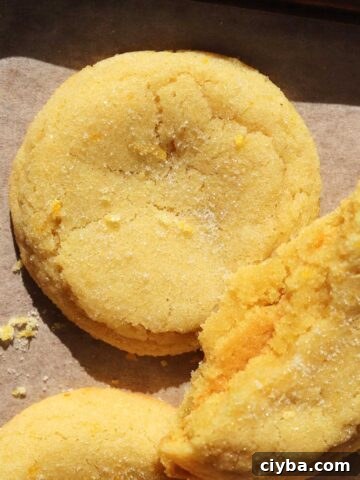 chewy lemon sugar cookies