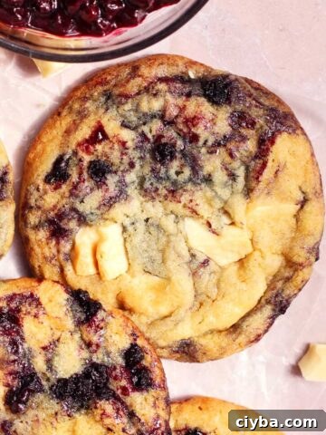 lemon blueberry cookies