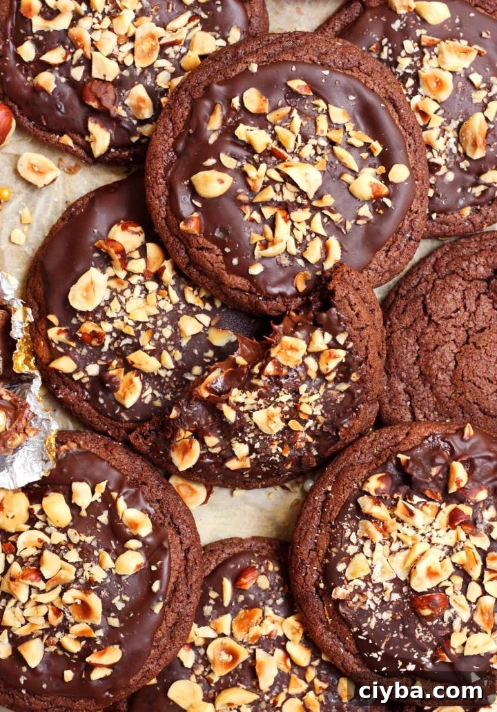 Ferrero rocher cookies