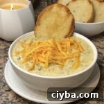 crockpot broccoli cheddar soup