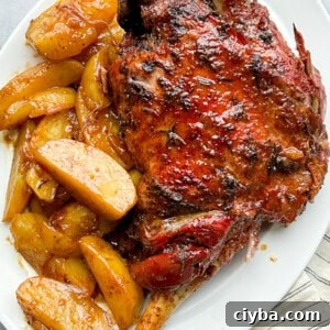 Greek Slow Roast Leg of Lamb with Potatoes