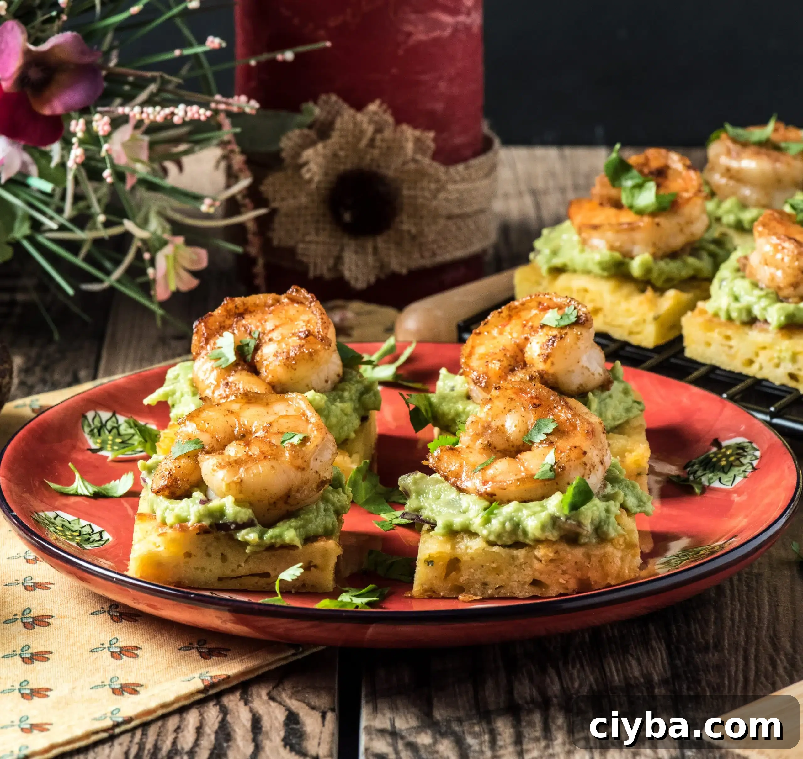 Plated appetizer