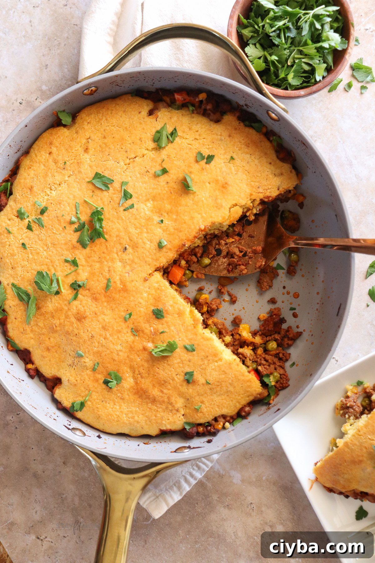 Hearty Cowboy Cornbread Casserole Bake 5 img 19190 4