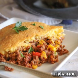 Hearty Cowboy Cornbread Casserole Bake 8 img 19190 7