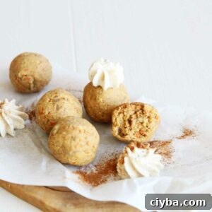 Cauliflower and Carrot Protein Balls — Carrot Cake Energy Bites 14 Cauliflower & Carrot Cake Protein Balls Using Oatmeal