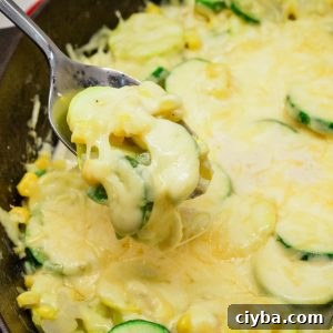 Mexican Zucchini & Yellow Squash Skillet Recipe with Fresh Salsa 12 Looking for a quick, healthy, and flavorful dish? Try this Mexican Zucchini and Yellow Squash Skillet with cheese, jalapeños, and corn! It's perfect as a side or a light main dish. Ready in under 30 minutes, this one-pan recipe is easy, delicious, and packed with nutrients. Pin it now for your next meal!