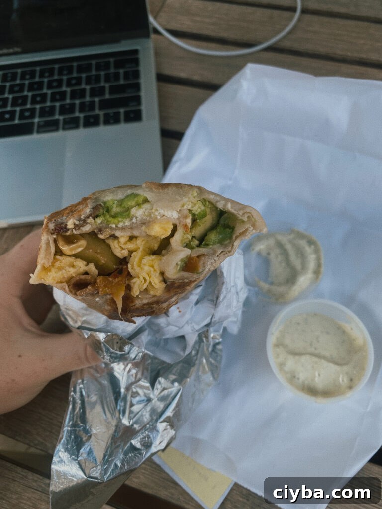 breakfast burrito 