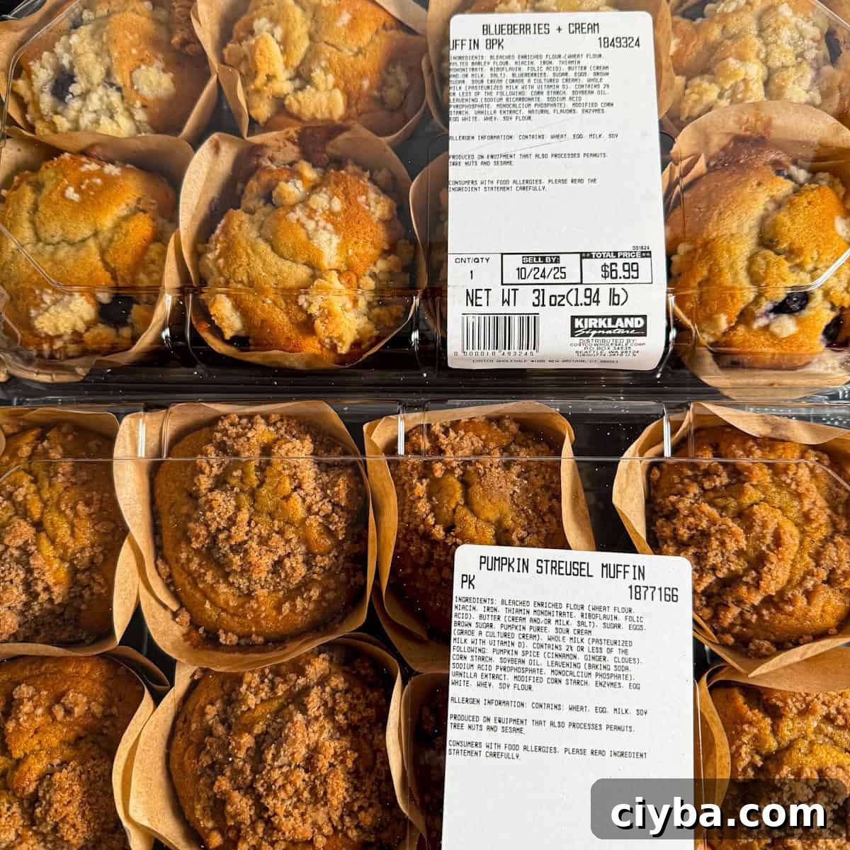 Costco new muffins