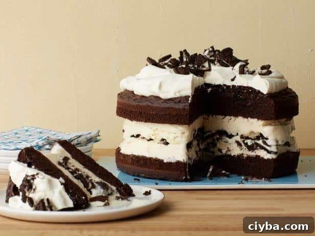 Image for How to Make an Ice Cream Cake
