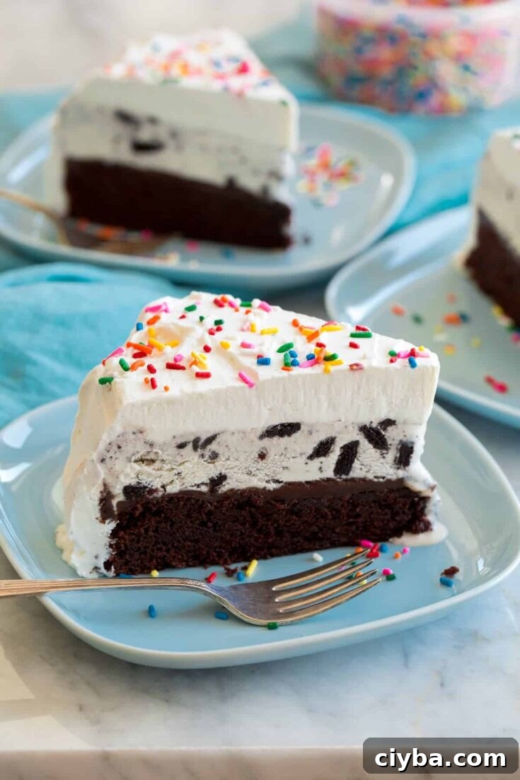 Image for Easy Ice Cream Cake With Layers