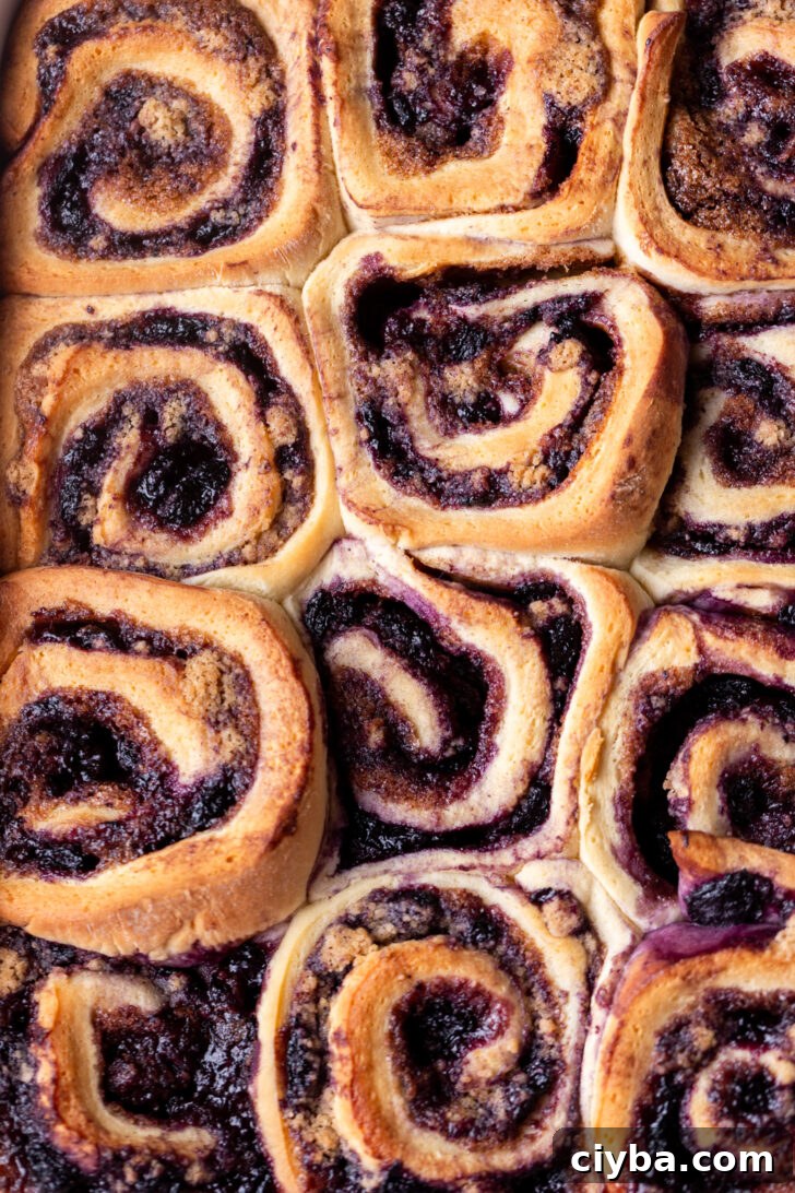 Baked rolls in a pan.