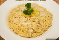 Creamy Lemon Parmesan Orzo with Fresh Herbs