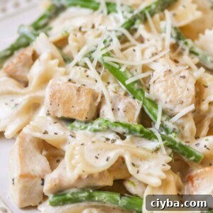 Chicken Asparagus Pasta
