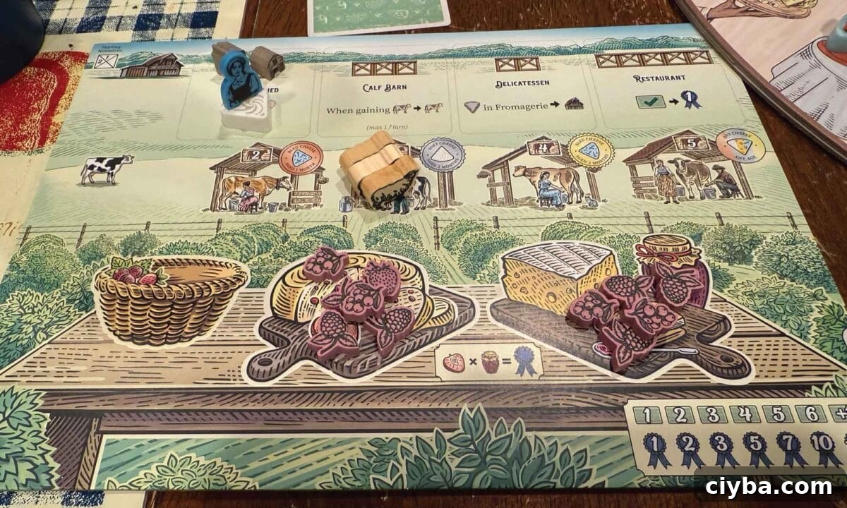 Fromage game components