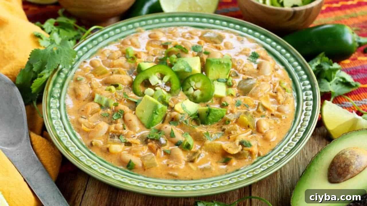 Vegetarian White Bean Chili