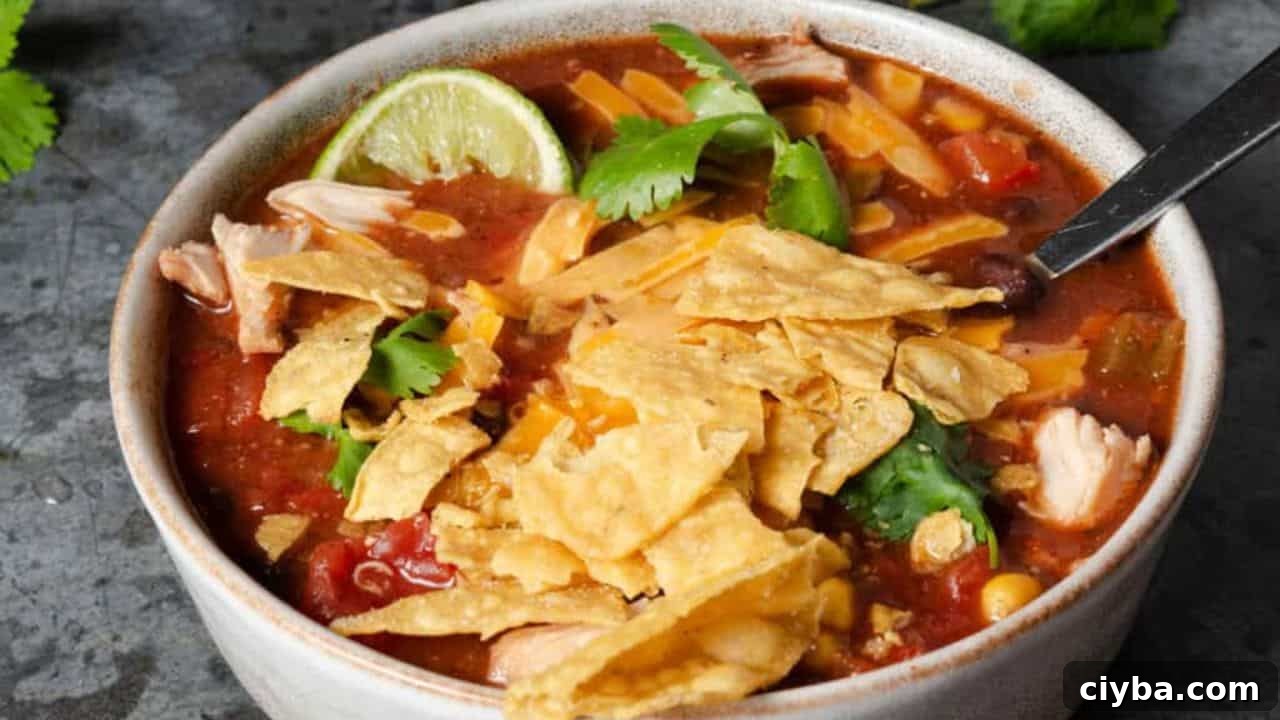 Slow Cooker Taco Soup