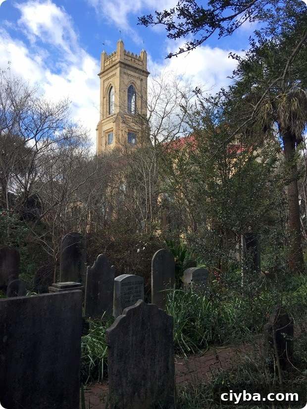 Unitarian Church graveyard charleston
