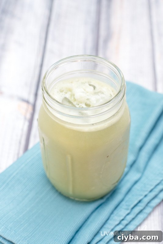 Love Starbucks iced green tea latte, but dislike the price and excess sugar? Try this light and creamy Healthy Copycat Iced Green Tea Latte recipe! With matcha green tea, almond milk, and natural sweetener, this homemade version takes just 2 minutes to whip up and is dairy-free, soy-free, refined sugar-free, and far cheaper!