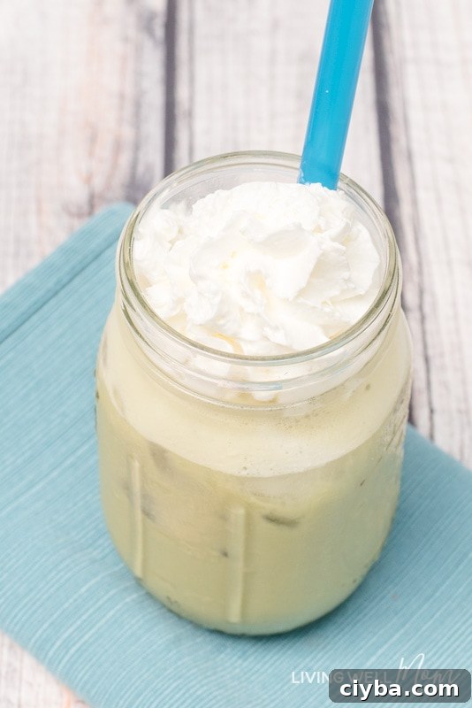 Love Starbucks iced green tea latte, but dislike the price and excess sugar? Try this light and creamy Healthy Copycat Iced Green Tea Latte recipe! With matcha green tea, almond milk, and natural sweetener, this homemade version takes just 2 minutes to whip up and is dairy-free, soy-free, refined sugar-free, and far cheaper!