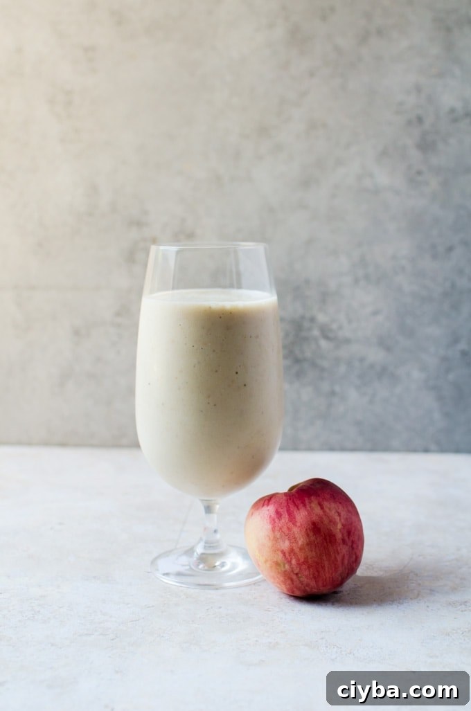 Roasted Peach Smoothie Recipe: Creamy Grilled Peach Drink 2 An irresistible roasted peach smoothie