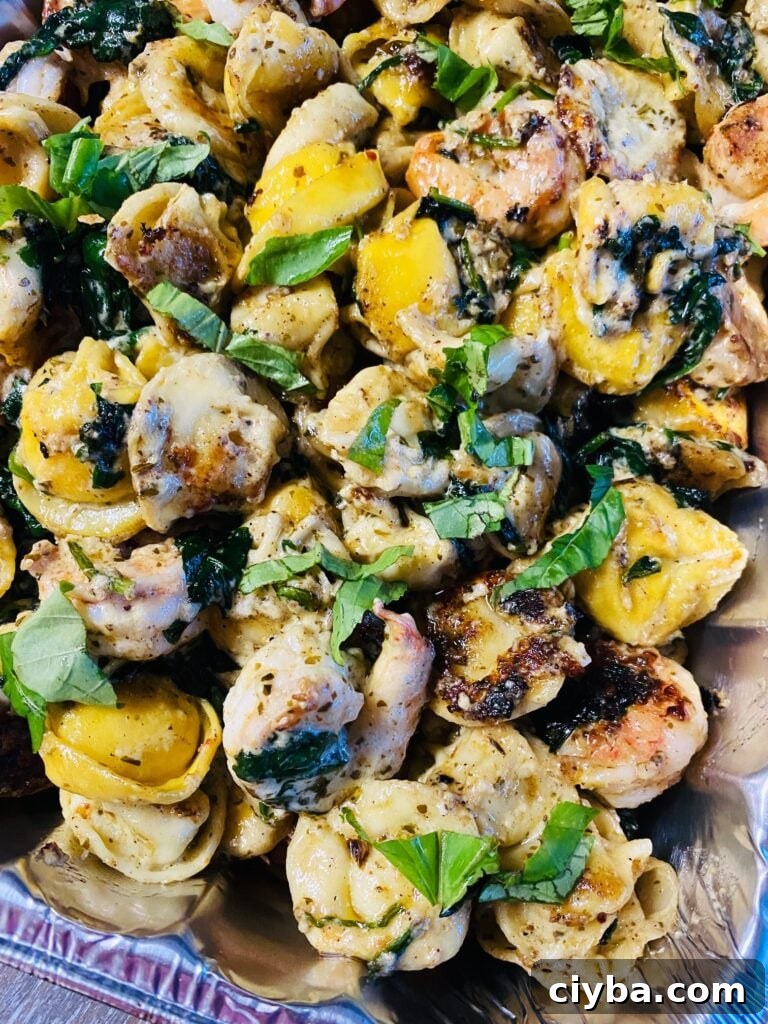 Blackstone Shrimp with Bacon and Grilled Corn 8 Blackstone Shrimp Tortellini Alfredo