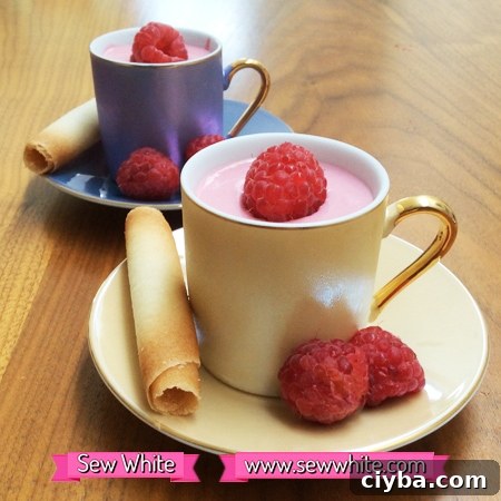 Sew White summer raspberry fool 2