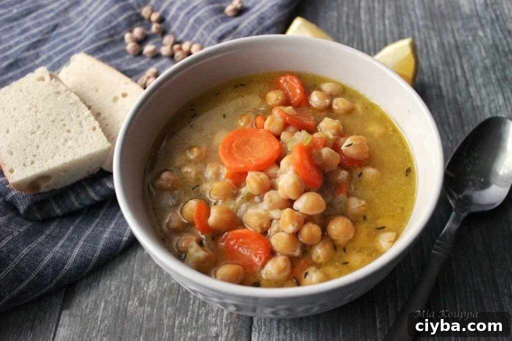 Chickpea soup (Ρεβιθόσουπα)