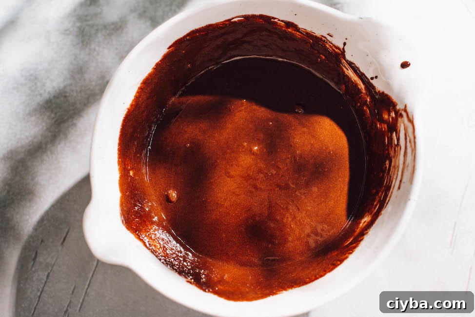 Cookie Butter Skillet Brownie Recipe — Gooey, Crunchy & Quick 6 Batter in skillet