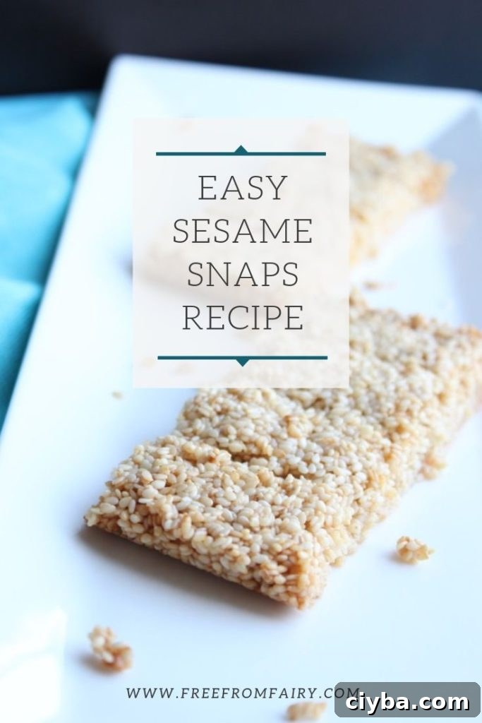 Make your own sesame snaps. So easy and quick with no refined sugar or dairy. #dairyfree #refinedsugarfree #sesameseeds #sesameseedsrecipes