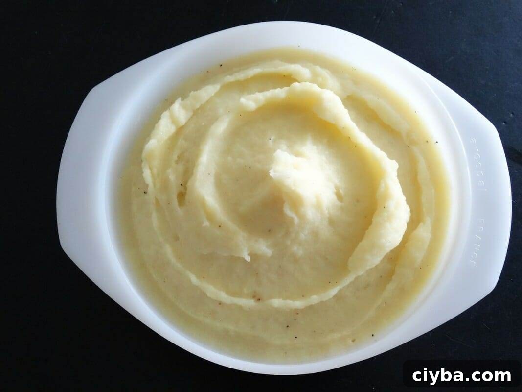 mashed potatoes
