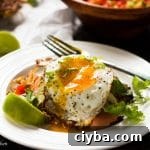 Hash Brown Breakfast Tostada with Smoked Salmon