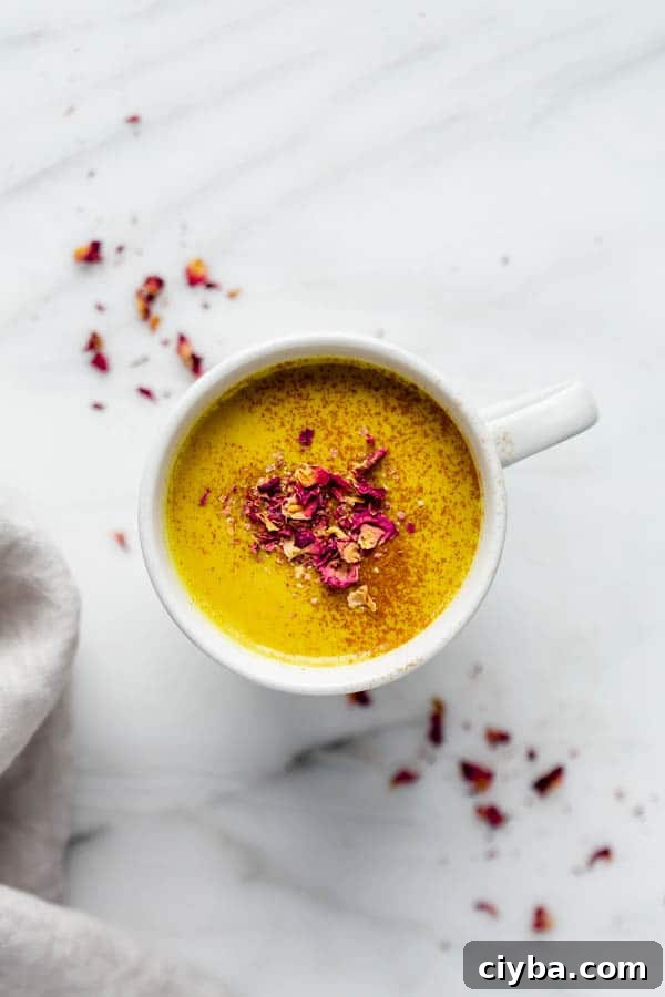 golden milk turmeric latte
