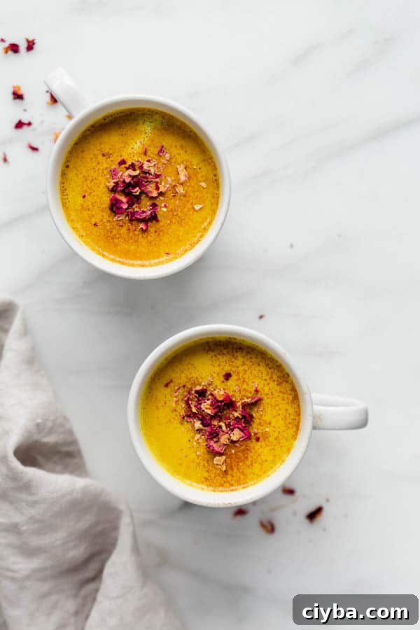 golden milk turmeric latte